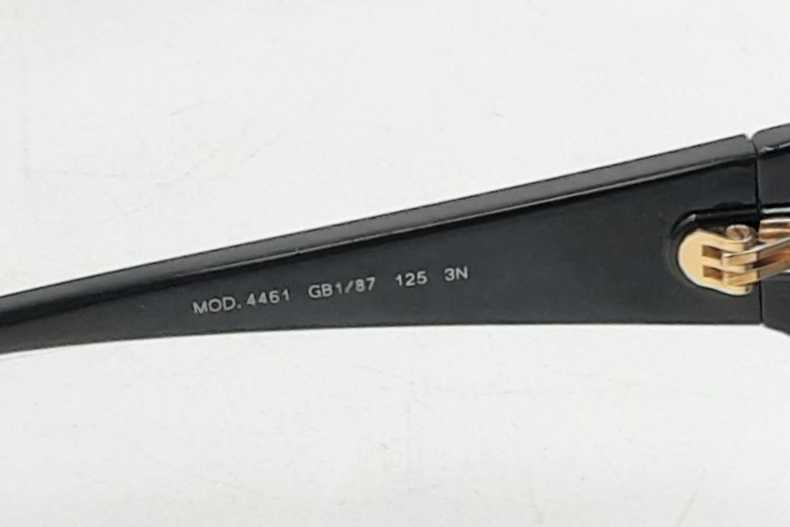 Versace Medusa Horizon Black Sunglasses 4461 Eb1125lxzdu