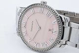 Tiffany & Co. Atlas 31mm Quartz Pink Dial Stainless Steel Watch Eb0826pcrsa