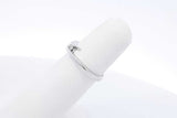 0.18ctw Diamond Ring In 14k White Gold 2.7 Grams Size 4.75 Eb0725lxzdu