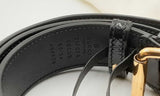 Gucci Black Suede Patent Web Ophidia Belt Bag Eb0424rrxdu