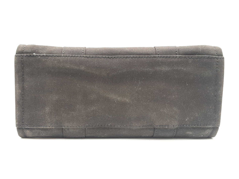 Marc Jacobs The Tote Bag Black Canvas Hand Bag Sd1025orsa