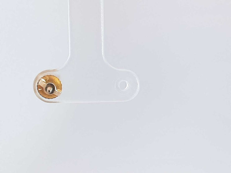 0.64 Cttw Diamond 14k Yellow Gold Single Stud Earring 0.80 Grams Aa0525pxzsa