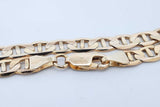 14k Yellow Gold Mariner Link Bracelet 7.1 Grams 7 Inch Eb0426pirde