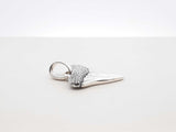 David Yurman Shark Tooth Amulet In Sterling Silver 9.8 Grams Fw0626crdu