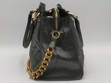 Marc Jacobs Alyona Black Quilted Leather Bag Aa1026rzsa