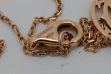 Cartier C De Cartier Diamond Pendant Necklace In 18k Rose Gold 2.5g Eb0826lxxzsa