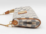 Louis Vuitton Eva Convertible Clutch In Damier Azur Coated Canvas Fw1125wordu