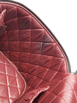 Chanel Quilted Black Leather Vanity Case Eb0626loxzde