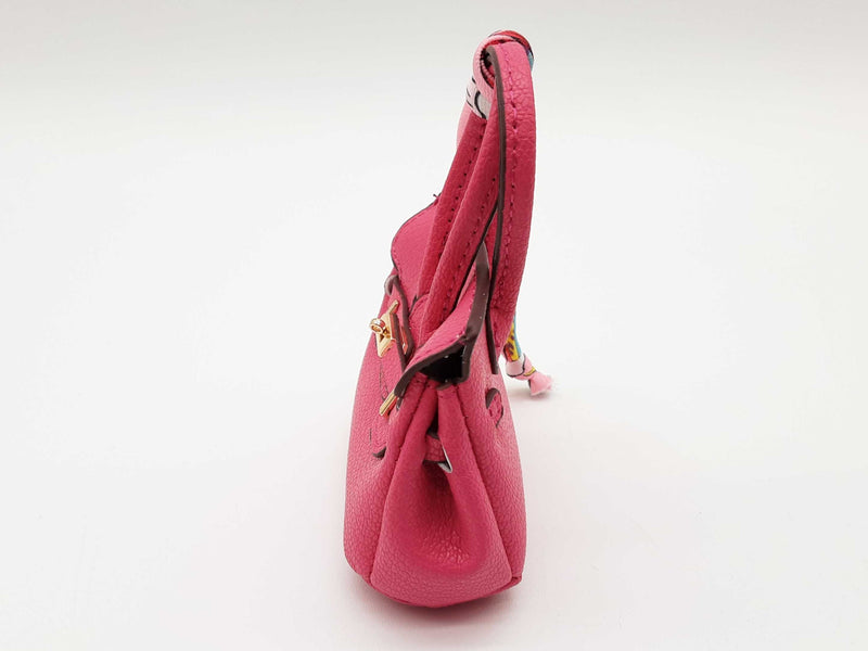 Magenta Pink Mini Bag Charm Do0725ide