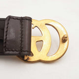 Gucci Gg Marmont Brown Leather Belt Sd0725ozxsa