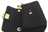 Chanel Black Tweed Bijoux Chain Flap Bag Eb0226wwxzde