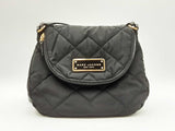 Marc Jacobs Natasha Black Quilted Nylon Crossbody Bag Fw0325ozdu