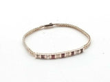 0.15 Dwt Diamond 7.1 Grams Yellow Gold 14k Bracelet Jg0226wzxmia