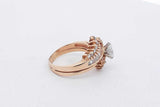 1.27cttw Diamond Ring In 14k Yellow Gold 6.9 Grams Size 6.5 Eb0826pcrsa