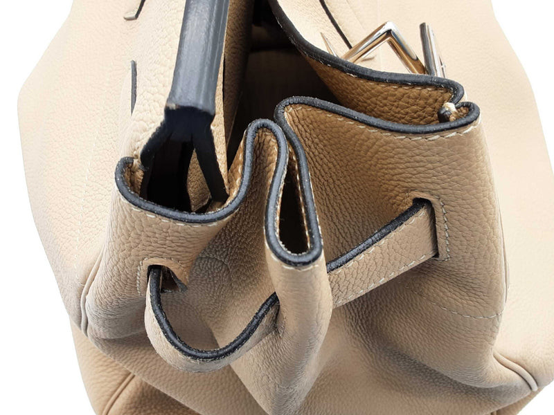 Hermes Birkin Hac 40 Trench Beige Togo Palladium Hardware Handbag Do0925llxzxde