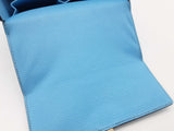 Hermes Cinhetic Bleu Du Nord Blue Chevre Mysore Gold Shoulder Bag Do0226wrxzde