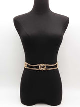 Gucci Gg Chain Belt Gold Aa0826lrzsa