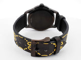 Gucci G-timeless Ghost Black Steel & Rubber 38mm Swiss Quartz Watch Fw0526wrzdu