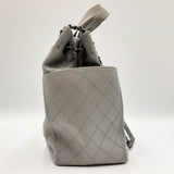 Chanel Neo Soft Grey Quilted Calfskin Leather Shopping Tote Sd0626lzxzdu