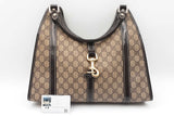 Gucci Gg Supreme Joy Bardot Shoulder Bag Sd0526orzdu