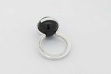 Gucci Onyx Boule 925 Sterling Silver Ring 9 Grams Size 6 Eb0926oxzsa