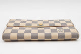 Louis Vuitton Damier Azur Sarah Wallet Eb0926lrrsa