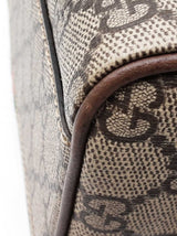 Gucci Ophidia Small Boston Bag In New Gg Monogram Coated Canvas Fw0526izxdu