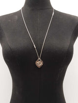 Tiffany & Co. Heart & Arrow Bead Necklace In Silver 15.8g 28 Inch Fw0526lo Zdu