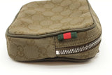 Gucci Monogram Olive Green Canvas Crossbody Bag Eb1025pxzde