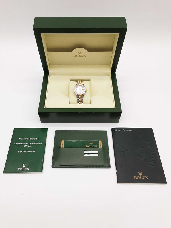 Rolex 179173 26 Datejust Aftermarket Bezel Two-tone Steel Jubilee Watch Do0625roxzde