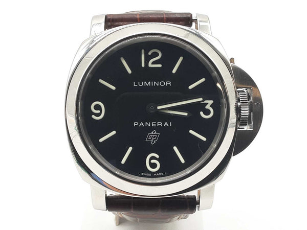 Panerai Luminor 44 Black Dial Stainless Steel Watch Do0724lixzde