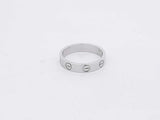 18k White Gold 3.1 Grams Wedding Band Size 4.5 Aa0326orzsa