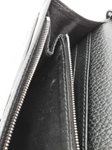 Gucci Gg Marmont Black Leather Wallet With Chain Eb0926pxzsa