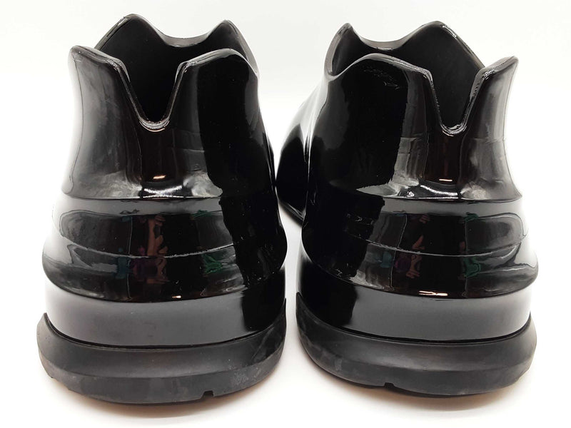 Givenchy Shiny Monumental Mallow Black Rubber Shoes Size Eu 46 Do0325pxzde