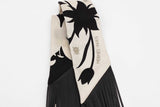 Hermes Bouquet Final Silk & Leather Fringe Twilly Eb0126exzsa