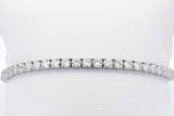 6.48ctw Lab Grown Diamond Tennis Bracelet 14k White Gold 10 Grams Eb0125lwrxdu