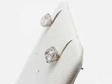 1.12 Cttw Lab Grown Diamonds 14k White Gold 0.8g Stud Earrings Do0726orxde