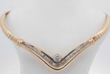 1.0cttw Diamond Pendant Necklace In 14k Yellow Gold 41.1 Grams Eb1025ixzsa