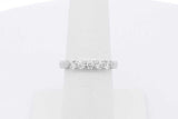 0.50cttw Diamond Ring In 18k White Gold 4.1 Grams Size 6.5 Eb0925wxzsa