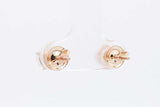 2.0cttw Lab Grown Diamond Stud Screwback Earrings 14k Yellow Gold 1.2g Eb326wcrsa