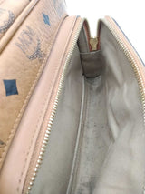 Mcm Aren Crossbody In Visetos Cognac Eb1026lrxsa