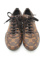 Louis Vuitton Trainers In Damier Ebene Coated Canvas Size Eu 38.5 Fw0126oxzdu