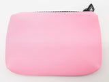 Chanel Vip Neon Pink Neoprene Cosmetic Bag Do0225oxde