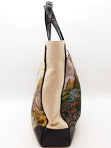 Dolce & Gabbana Alta Moda "Lago Di Como" Canvas Tote Bag Eb0326rxzde