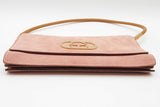 Gucci Pink Suede Shoulder Bag Eb0626ocrde