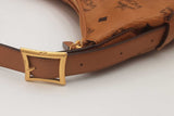 Mcm Aren Hobo Shoulder Bag In Cognac Visetos Eb0626oxzsa