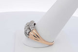 0.91cttw Diamond Ring In 14k Yellow Gold 6.1 Grams Size 9.5 Eb0326coxdu