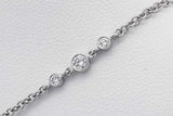 Diamond Cross Pendant & Diamond Necklace In Platinum 10 Grams 20 Inch Eb0326lrxzdu