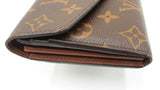 Louis Vuitton Sarah Wallet In Monogram Coated Canvas Fw0826pzxdu
