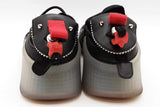 Christian Louboutin Arpoador Black Suede & Mesh Sneakers Size 45 Eb0526lxzde